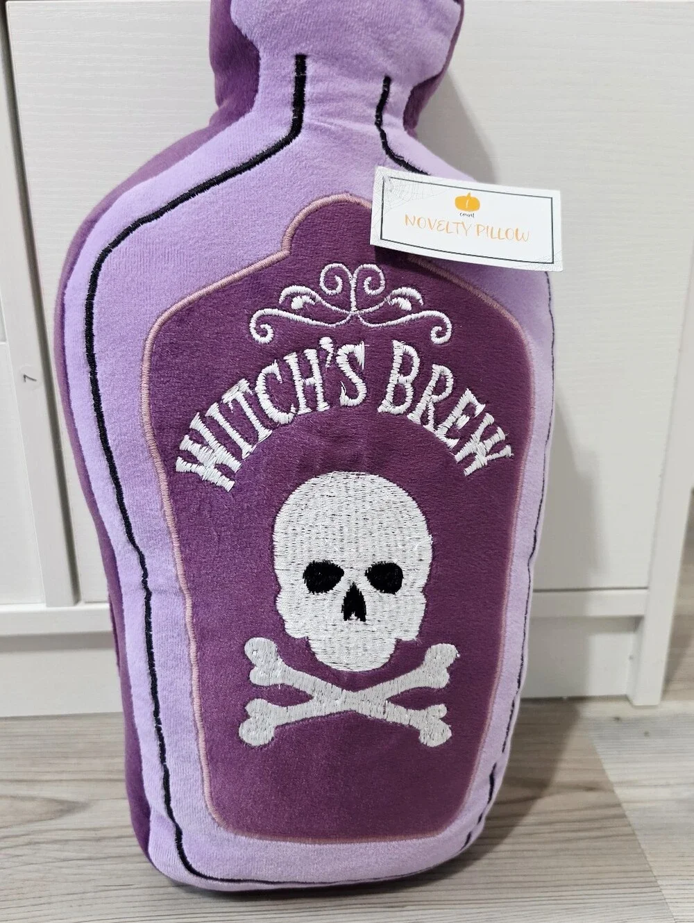 Target Bullseye Playground Halloween 2026 Witch's Brew Potion Bottle Pillow